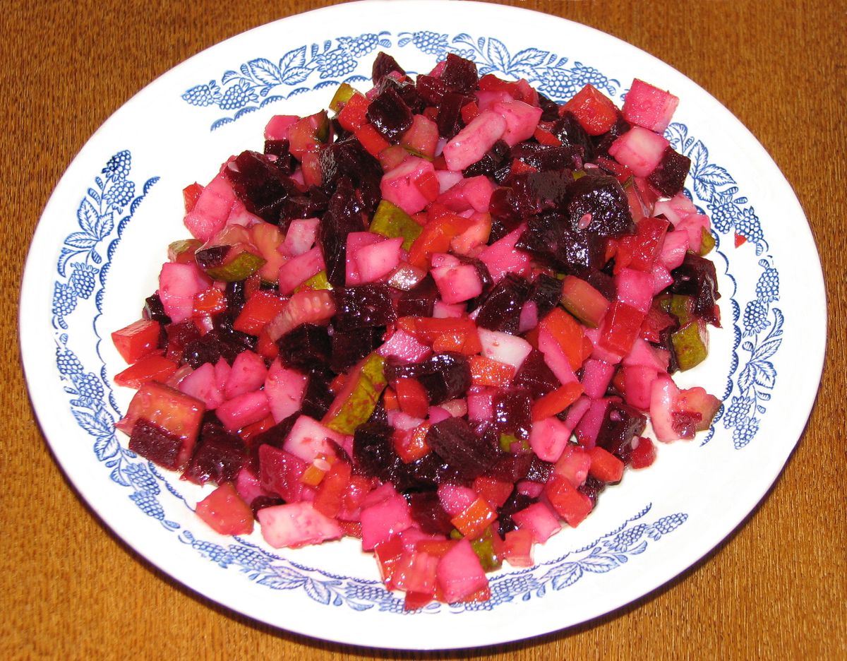 ヴィネグレット(ビーツ入りサラダ)